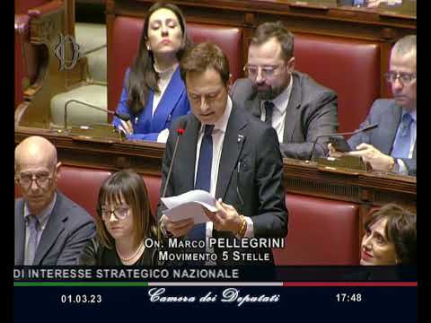 Marco Pellegrini -  Dichiarazione di voto sulla fiducia al decreto Ilva | 01/03/2023