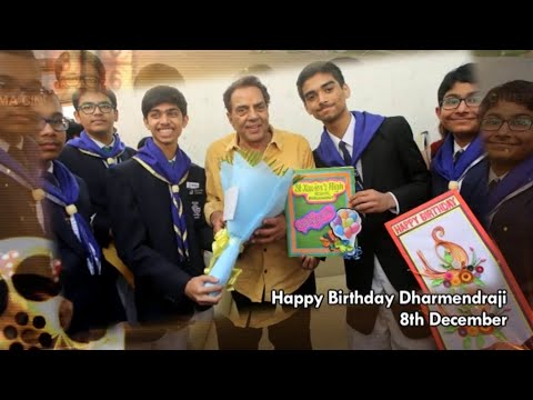 Students from Ryan Group of School Wish Veteran Actor Dharmendra Happy 84th Birthday