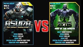 REAL STEEL WRB Final ASURA VS Zeus New Robots CHRISTMAS UPDATE