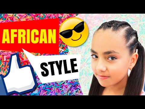 Trenza Africana con cola | african hair | african style