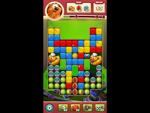 Toon Blast Level 8376 - NO BOOSTERS 🐻🐺🐱 | SKILLGAMING ✔️