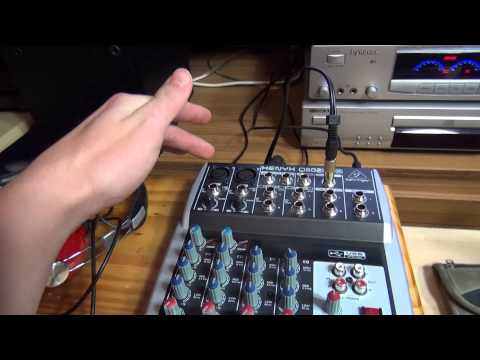 My Behringer  XENIX Q802 USB