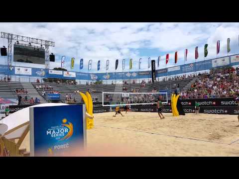 Adrian Carambula Skyball at Beach Majors Porec 2015