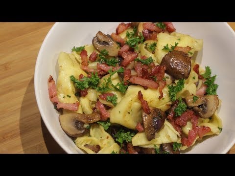 Bacon and Mushroom Pasta recipe