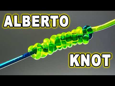 How to Tie the Alberto Knot - Tying Fishing Line Together