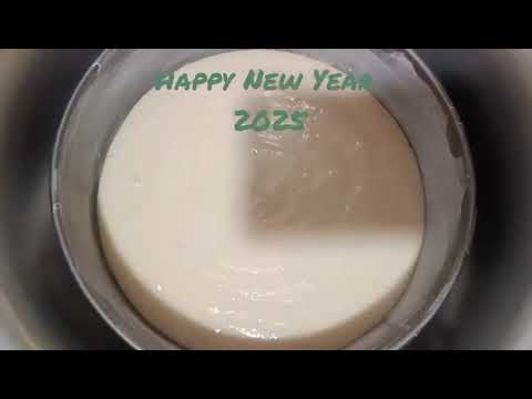 Happy New Year 2025#Cake Making