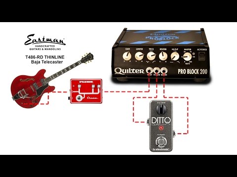 Quilter Pro Block 200 Pedal Demo Fuchs Plush Drive Cream