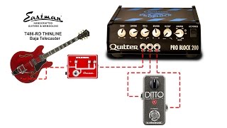 Video thumbnail for Quilter Pro Block 200 Pedal Demo Fuchs Plush Drive Cream by QuilterLabs