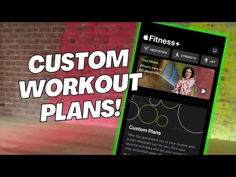 apple fitness plus workout filters