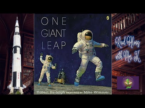 ONE GIANT LEAP: A Historical Account of the First Moon Landing | Kids Book Read Aloud | Picture Book
