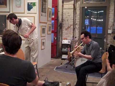 Keefe Jackson / Josh Berman Duo 6/11/2016 if ART Gallery