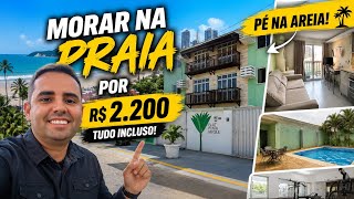 MORAR NA PRAIA por R$ 2.200? 🏖️ DICA de Apartamento Mobiliado em Ponta Negra Natal