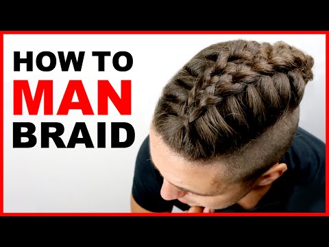 Man Braid Tutorial - Men's Hair Styles (2018)
