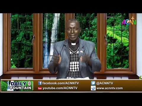 DAILY FOUNTAIN DEVOTIONAL GUIDE OF 15 SEPTEMBER 2020 - THE REV'D CANON HABILA BAMBA JOHN