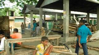 অবৈধ স্থাপনা উচ্ছেদ অভিযান, ময়েজ মিয়ার নতুন হাট, বামনডাঙ্গা, সুন্দরগঞ্জ, গাইবান্ধা। তারিখ: ০২ জুন ২০১৫ ইং।