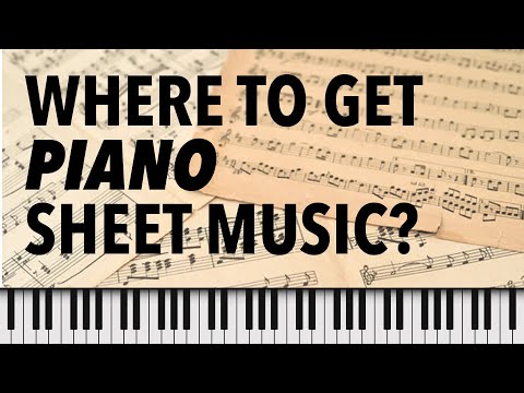 Where to get Classical & Pop Piano sheet music from?