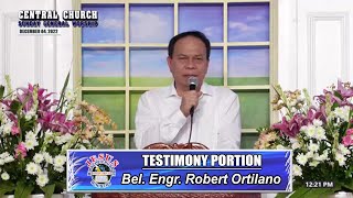 Download Lagu JMCIM | Testimony Portion | Bel. Engr. Robert Ortilano | December 4, 2022 Thumbnail