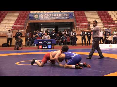 AWFCUP / İveriko Julakidze (GEO) - Fazil Hasanov (AZE) FS juniors 66 kg final