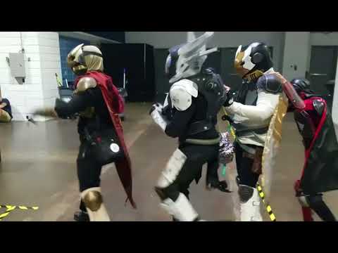 Destiny Cosplayers Conga at Guardiancon 2018