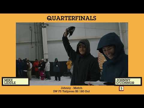 MIKE LIDDLE VS. JOHNNY O'CONNOR - QUARTERFINALS - 2022 GAME OF BIG SNOW PRESENTED BY DAKINE
