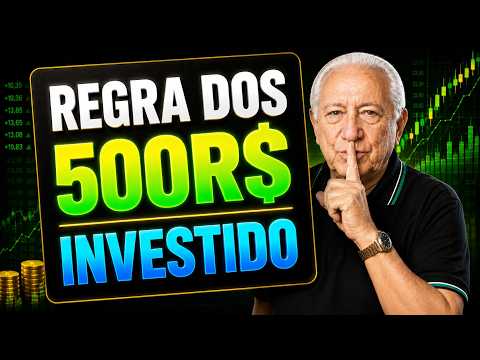 Regra dos 10%: se eu pudesse recomeçar, faria isso com R$ 500 por mês