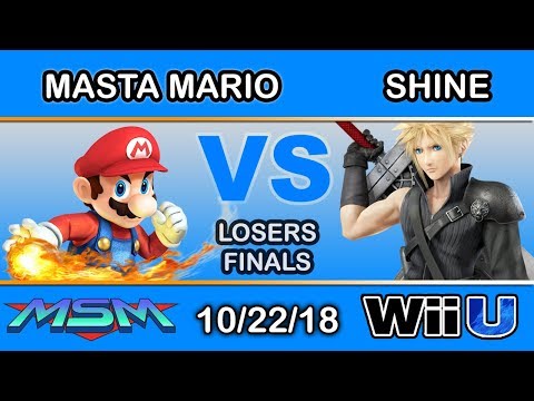 MSM 163 - Mastamario (Mario) vs Mazer | Shine (Cloud,DK) Losers Final - Smash 4