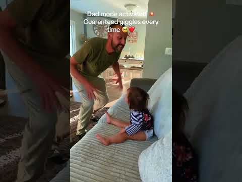 Dad mode activate Guaranteed giggles every time 💕 babies view 🐣 #babiesview