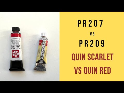 Is PR207 the same as PR209? Let's clarify it! More Quin Red vs scarlet…