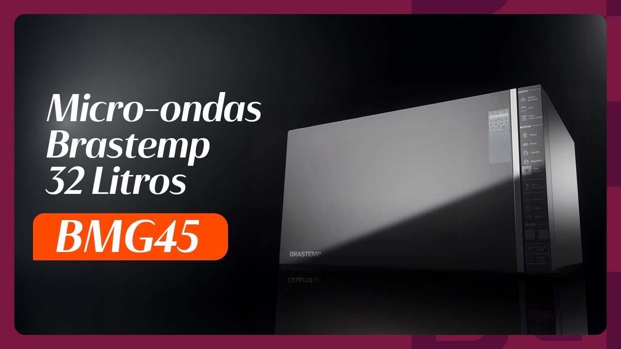 Micro-ondas Brastemp 32 Litros com Grill - BMG45