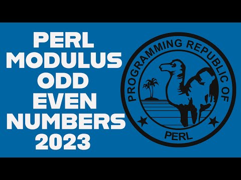 Perl Programming Beginners Tutorial 2023 - If Else + Modulus