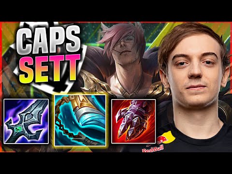 CAPS CHILLING WITH SETT! - G2 Caps Plays Sett TOP vs Viego! | Season 11