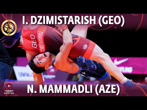 GOLD GR - 60 kg: I. DZIMISTARISH (GEO) v. N. MAMMADLI (AZE)