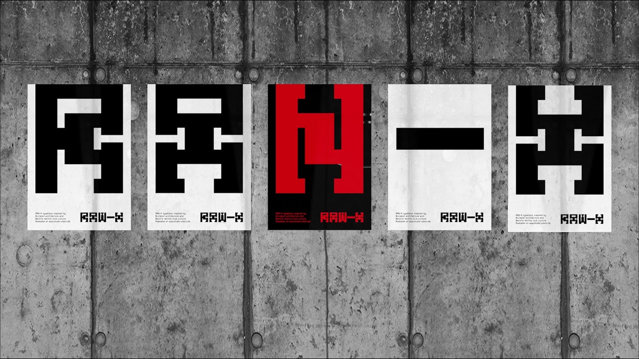 RAW-X Motion Poster Mockup