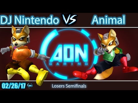 Super AON 2 : DJ Nintendo vs. Animal - SSBM Losers Semifinals
