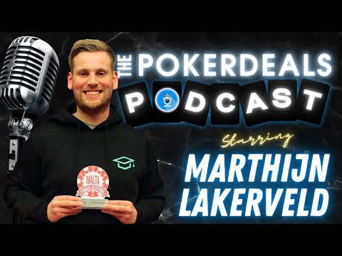 Poker Podcast by PokerDeals #9 Marthijn Lakerveld (Malta Poker Festival Champion)