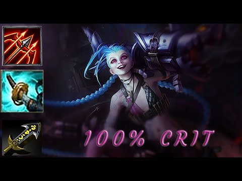 Low Elo madness# 13| Jinx | 100% crit