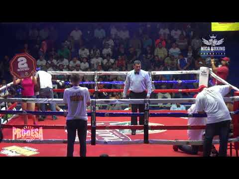 Gary Salazar (USA) VS Heiler Gonzalez (Nic) - Nica Boxing Promotions