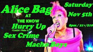 Alice Bag -"Modern Day Virgin Sacrifice"-Live- at The Know
