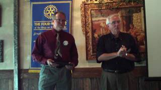 Presentation of Mary Martin fellowships to Ed Roberts and Bruce Bortner