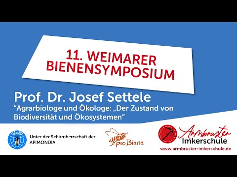 Prof. Dr. Josef Settele: Der Zustand von Biodiversität und  Ökosystemen