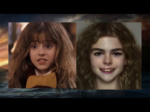 How Harry Potter characters look according to the description from book. Created with AI.