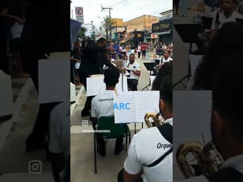 Banda Sinfônica!Trecho da peça tocada no concurso Estadual de bandas no Tanguá Rio de Janeiro.