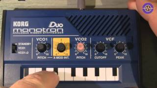 Video thumbnail for Review: Korg Monotron DUO and DELAY by sonicstate