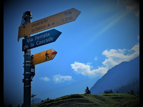 Via Ferrata - Cascade du Dar (Les Diablerets - Switzerland)