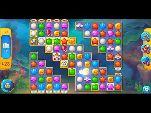 Fishdom level 102 | clear all the tiles | Love Of Games