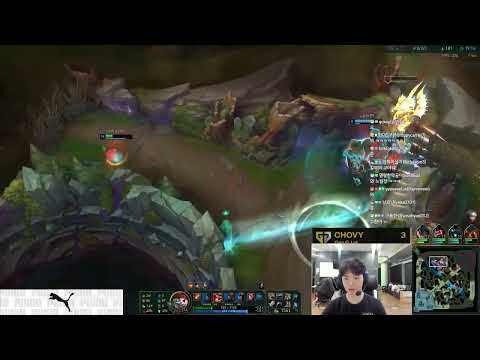 Chovy Tristana vs Galio MID