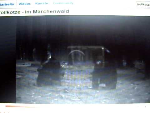 Trollkotze im Märchenwalt aufgenommen