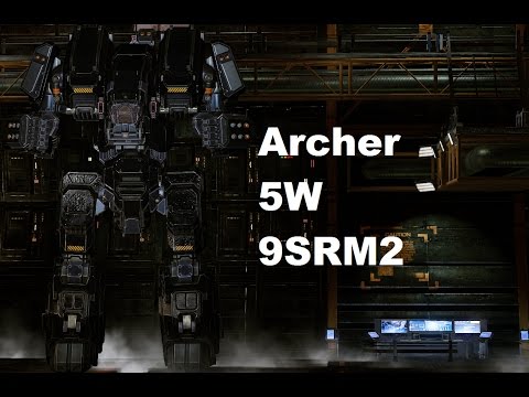 MechWarrior Online : ARC-5W "Srm Sniper" (9xSRM2, STD325)