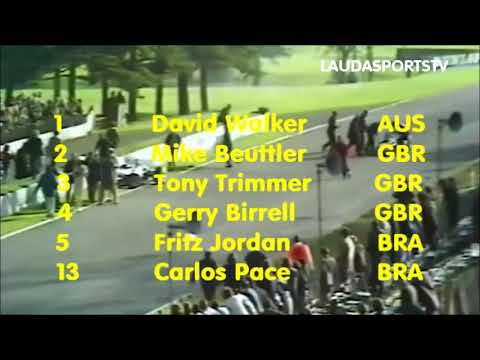 Daily Express Trophy 1970 FORMULA 3 Pace e Jordan BRA