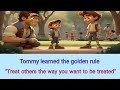 Tommy Learned The Golden Rule Treat Others The Way U Want To Be Treated Circletimestorytime